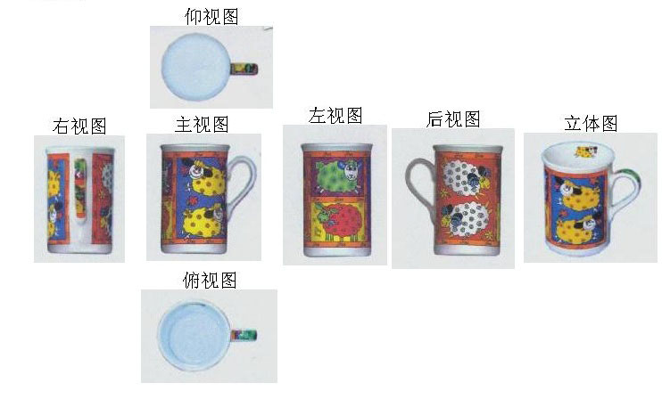 以實例教你快速制作出外觀設計專利申請的必備資料——六視圖-1