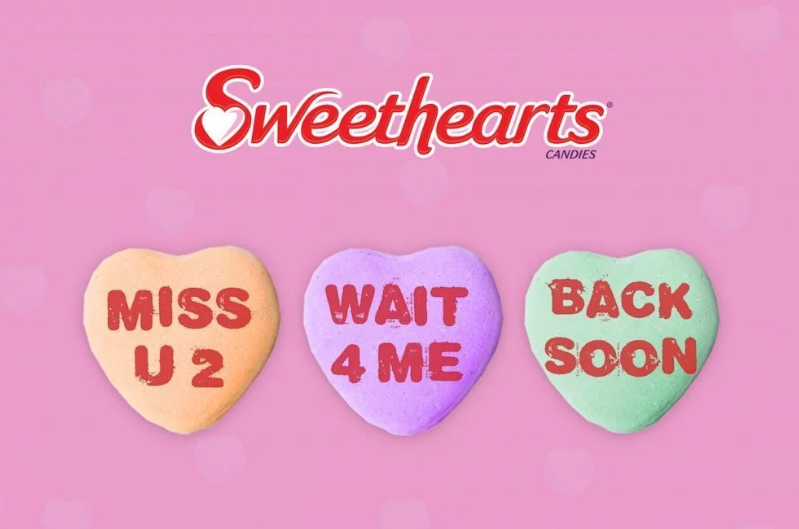 這款超暢銷的Sweethearts糖果或?qū)⑷毕衲甑那槿斯?jié)大促，相關(guān)替代產(chǎn)品可以備起來了