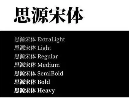 思源字體