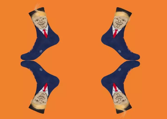 特朗普襪子走紅，亞馬遜賣家爭相出售仿冒品