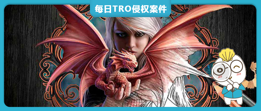 【25-cv-4359】34張Anne Stokes魔幻版權(quán)畫突遭，未開始凍結(jié)賬戶資金！